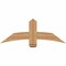 Ekena Millwork Bellingham Timber Gable Bracket, Western Red Cedar, 48"W x 18"H x 3 1/2"D x 5 1/2"F, 9/12 Pitch GBW048X18X0406BEL00SWR - alternate 1